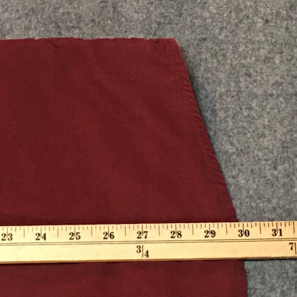 Banana Republic Men XL Shirt Red Corduroy Slim Fit Button 90s Y2K Preppy Holiday
